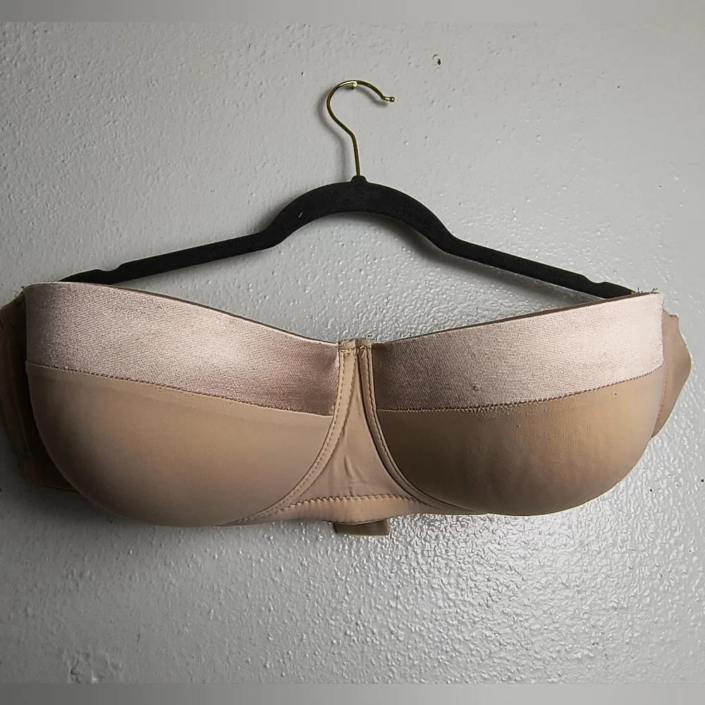 Olivachel Strapless Bra Balconette Women's Size 50D